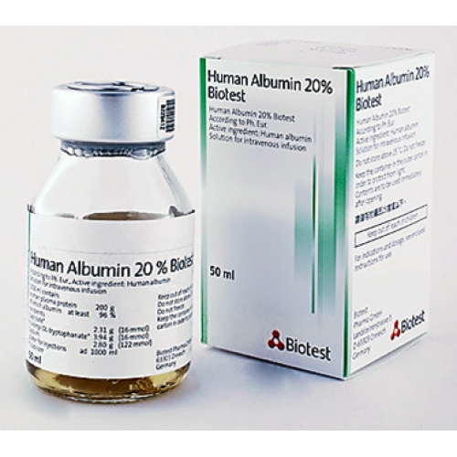 Human Albumin 20 50 ML IV Infusion Vial